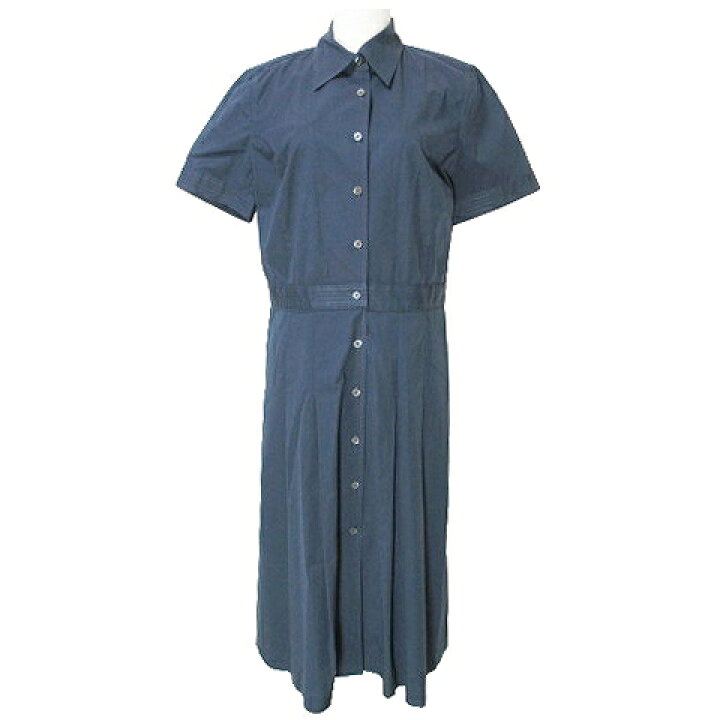 BROOKS BROTHERS ヨット柄ワンピース 白襟＆白カフス 試着のみ 