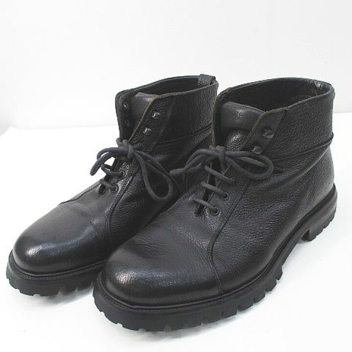 楽天市場】【中古】ポリーニ Pollini ショートブーツ レースアップ 40 