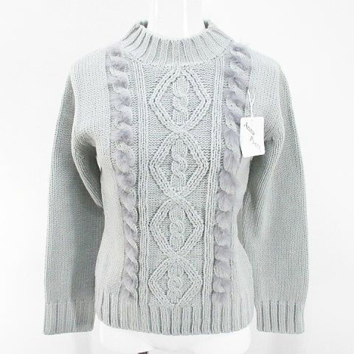 楽天市場】【中古】未使用品 アンナプッチ Anna Pucci 長袖 ニット 