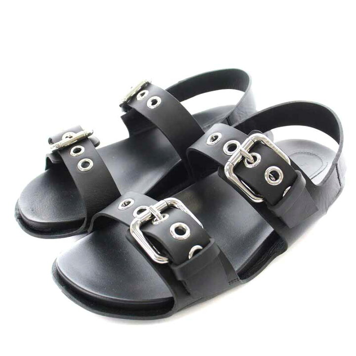 楽天市場】【中古】マルニ MARNI ダブルバックルフスベットサンダル 