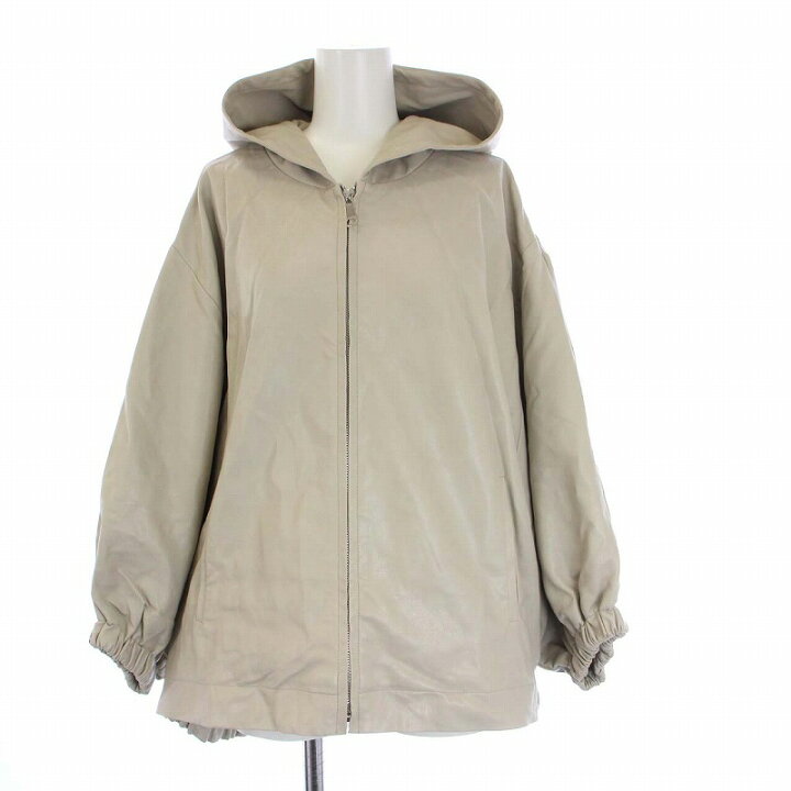 楽天市場】【中古】マチャット MACHATT エコレザーフーディジャケット  