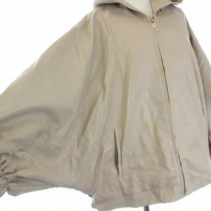 楽天市場】【中古】マチャット MACHATT エコレザーフーディジャケット  