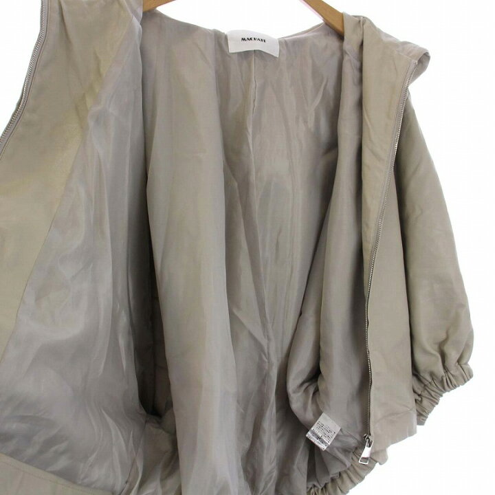 楽天市場】【中古】マチャット MACHATT エコレザーフーディジャケット  