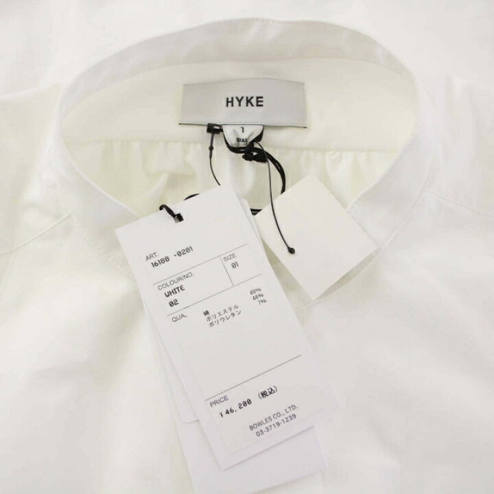 楽天市場】【中古】未使用品 ハイク HYKE タグ付き 23AW T/C BOSOM 