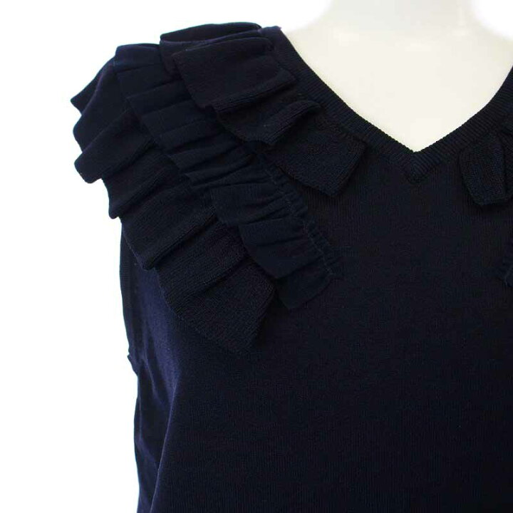 楽天市場】【中古】エムプルミエ M-Premier COUTURE ニット カットソー 