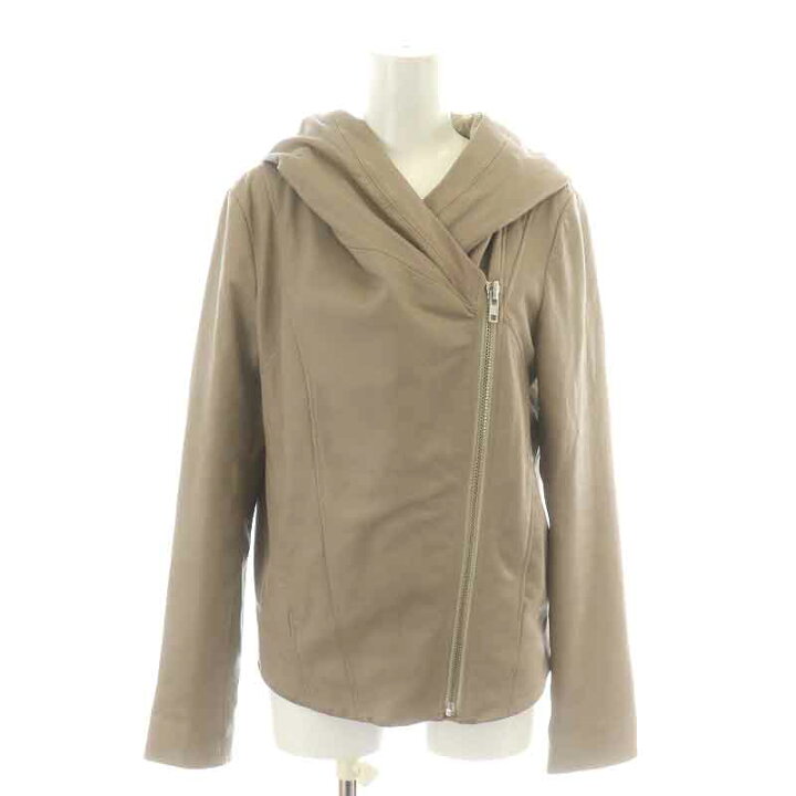 楽天市場】【中古】ヘルムートラング HELMUT LANG WASHD LMBSKN HOODED 