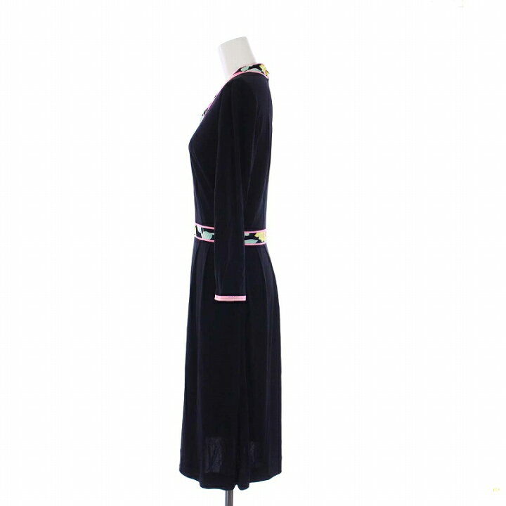 楽天市場】【中古】レオナール LEONARD FASHION ロングワンピース 七分 