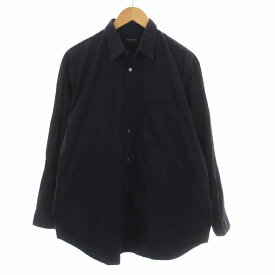 【中古】コムデギャルソンオムプリュス COMME des GARCONS HOMME PLUS ヴィンテージ アーカイブ シャツ 長袖 紺 ネイビー /YM メンズ 【ベクトル 古着】 240110