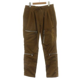 【中古】ノンネイティブ nonnative TROOPER EASY PANTS RELAX FIT POLY TWILL Cubetex キューブテックスイージーパンツ 1 S 茶 ブラウン NN-P3245 /AN33 メンズ 【ベクトル 古着】 231218