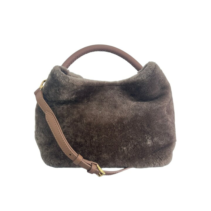 楽天市場】【中古】エレメ elleme ファー ハンド ショルダー 2WAY 