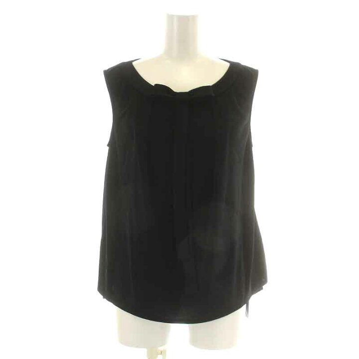 楽天市場】【中古】未使用品 ルネ Rene basic ブラウス ノースリーブ 
