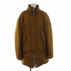 【中古】ノンネイティブ nonnative 17AW EXPLORER PUFF COAT POLY TWILL Cubtex 中綿コート ジップアップ アウター O 茶 ブラウン NN-JU3201 /YM メンズ 【ベクトル 古着】 240318