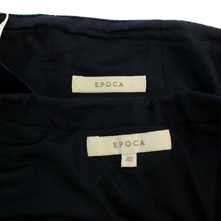 楽天市場】【中古】エポカ EPOCA セットアップ 上下 ベロア カットソー 