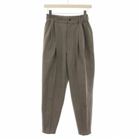 【中古】ミースロエ MIESROHE 22AW sustainableウエストゴムテーパーパンツ 0 S グレー /YM レディース 【ベクトル 古着】 240524