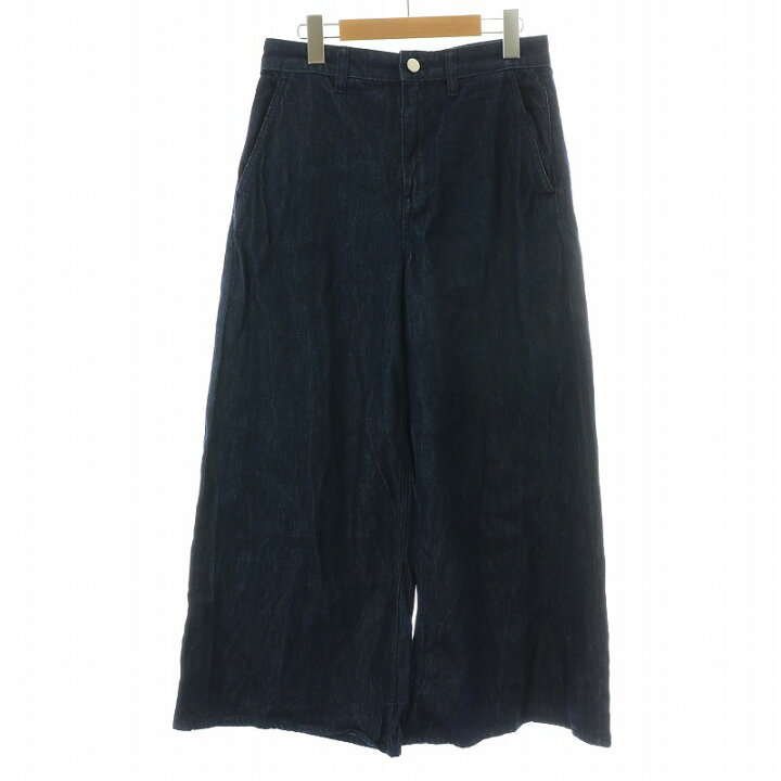 楽天市場】【中古】セオリー Theory 24SS Drape Denim HW WIDE TROUSER  