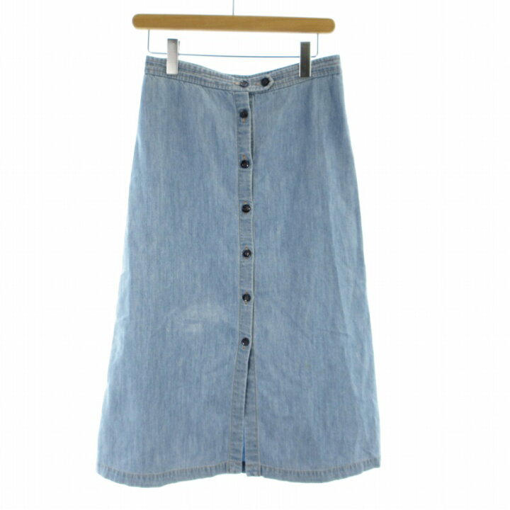 楽天市場】【中古】アーペーセー A.P.C. デニムスカート フレア マキシ  