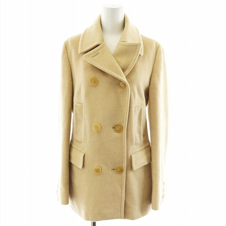 楽天市場】【中古】マックスマーラ MAX MARA 白タグ ピーコート P 