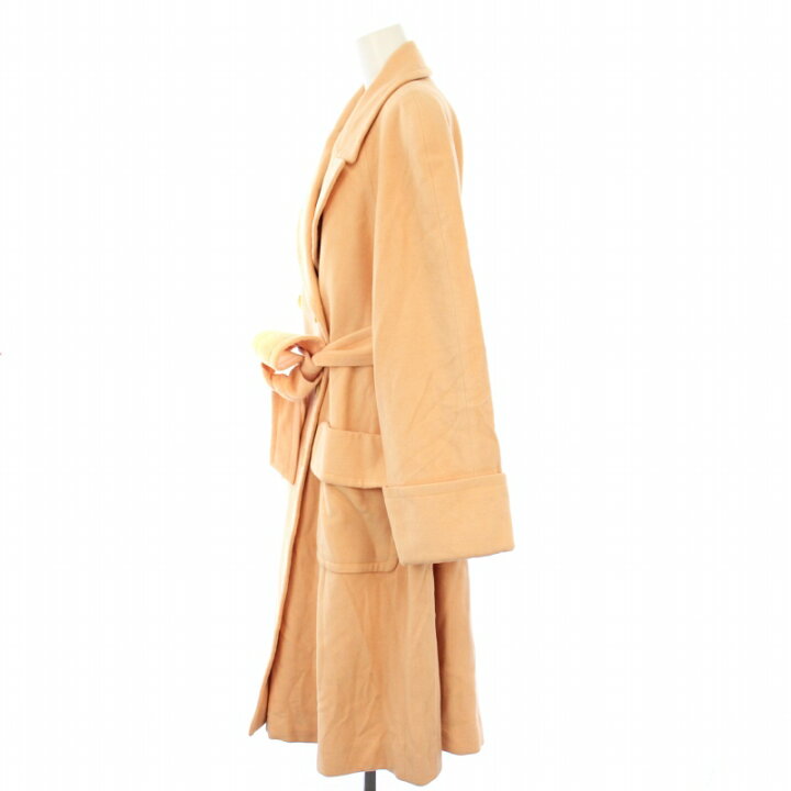 楽天市場】【中古】ハロッズ Harrods ロングコート ウール アンゴラ 3 