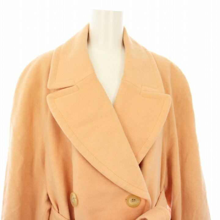 楽天市場】【中古】ハロッズ Harrods ロングコート ウール アンゴラ 3 