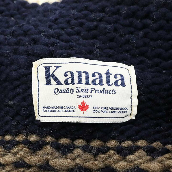楽天市場】【中古】カナタ KANATA ニットジャケット ノルディック柄  