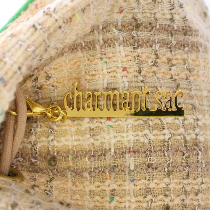楽天市場】【中古】シャルマントサック charmant sac 巾着バッグ 