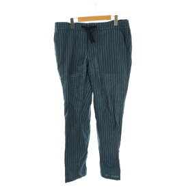 【中古】ザ チノ リヴァイブド The Chino Revived パンツ テーパード ストライプ柄 イージーパンツ 88 紺 /HK メンズ 【ベクトル 古着】 251023