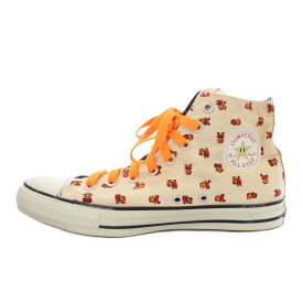 【中古】コンバース CONVERSE スーパーマリオブラザーズ ALLSTAR SUPER MARIO BROS. PS HI スニーカー ハイカット US8.5 白 アイボリー /TK メンズ 【ベクトル 古着】 260921