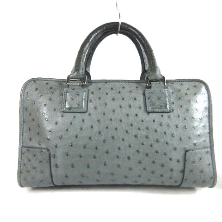楽天市場】【中古】ロエベ LOEWE アマソナ28 オーストリッチ レザー 