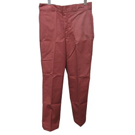 【中古】ディッキーズ Dickies 90's ヴィンテージ 874 デッドストック チノパン ワークパンツ ボルドー 赤系 W32 L30 M 1028 STK メンズ 【ベクトル 古着】 231028