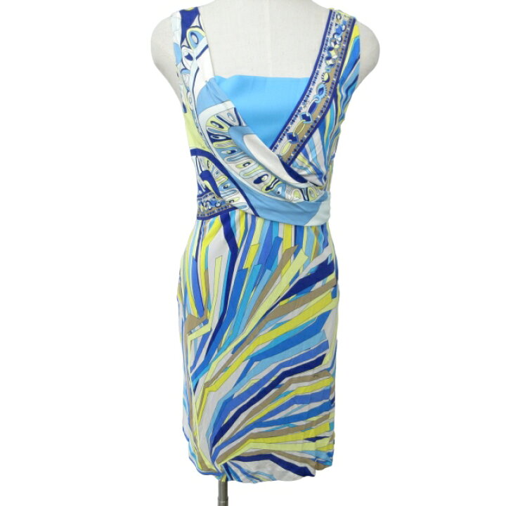 楽天市場】【中古】エミリオプッチ EMILIO PUCCI 美品 ワンピース 