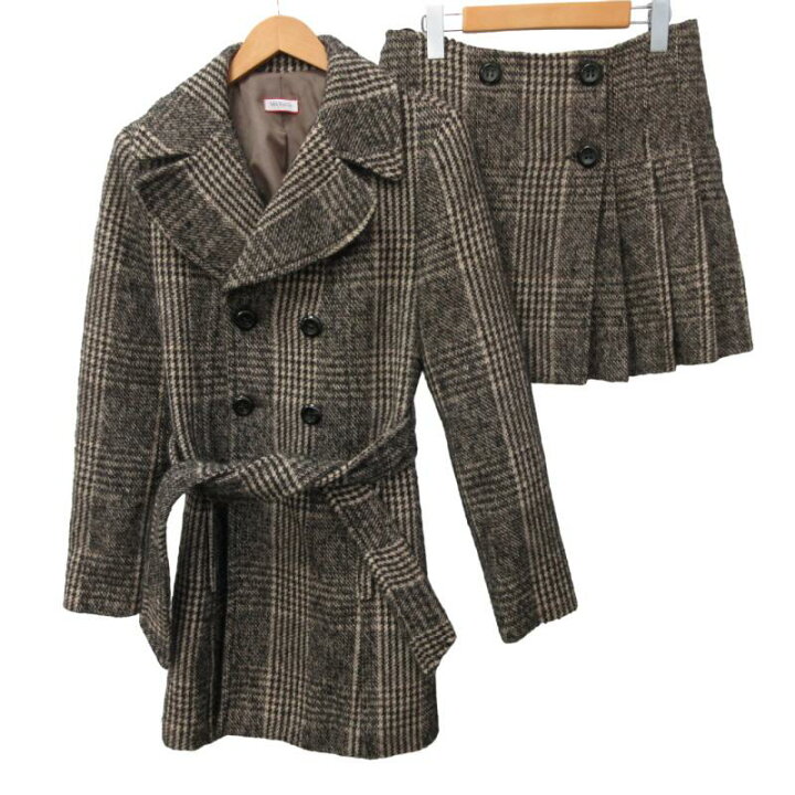 楽天市場】【中古】マックス&コー MAX&CO. コート スカートセット 