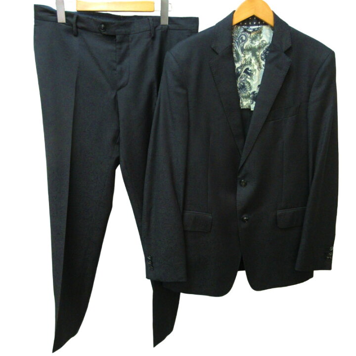 楽天市場】【中古】エトロ ETRO シングルスーツ セットアップ シャドー 