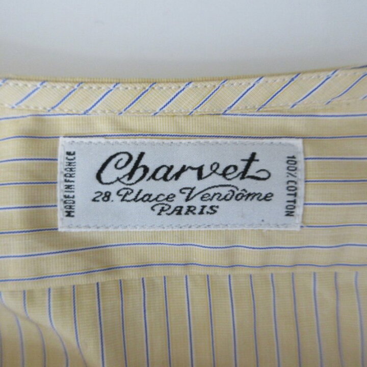 楽天市場】【中古】シャルベ Charvet 美品 近年モデル ノーカラー 