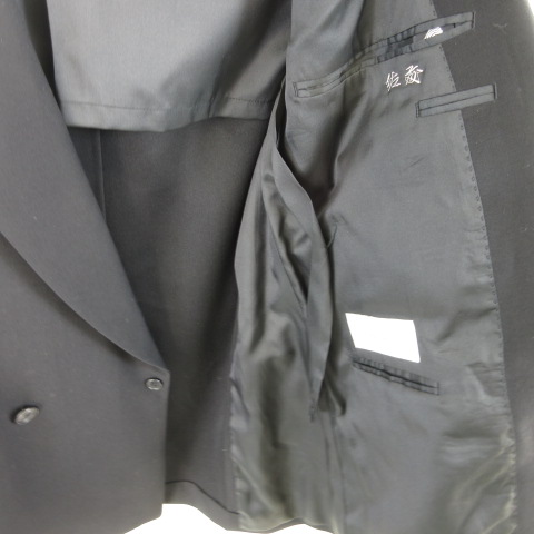 VARIE スーツ セットアップ 礼服 ジャケット 長袖 ロングパンツ 黒 170