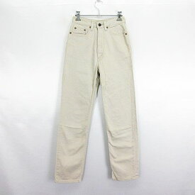 【中古】リーバイス Levi's W515-10 デニム ジーンズ ボトムス ストレート 28 グレージュ ※EKM レディース 【ベクトル 古着】 231115