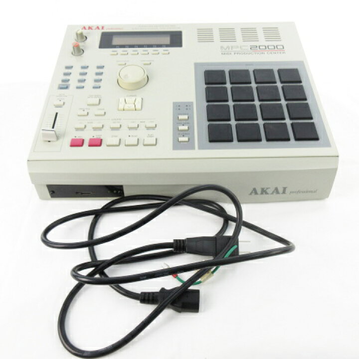 楽天市場】【中古】AKAI アカイ MPC2000 サンプラー 液晶良好 SDカード 