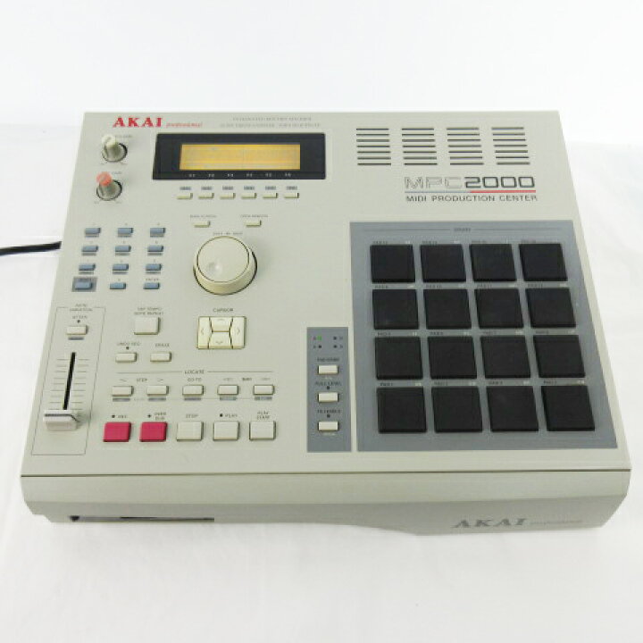 楽天市場】【中古】AKAI アカイ MPC2000 サンプラー 液晶良好 SDカード 