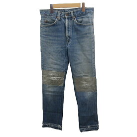 【中古】リーバイス Levi's 20517-217 90s オレンジタブ デニム ジーンズ ヴィンテージ 575刻印 USA製 フレア ブーツカット インディゴ W32 L32 メンズ 【ベクトル 古着】 231223