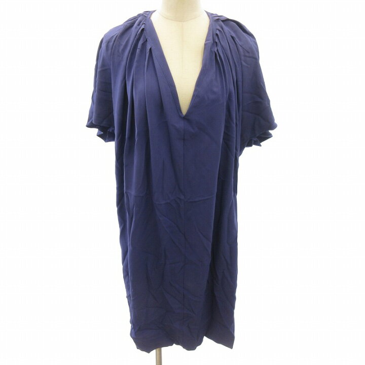 楽天市場】【中古】BALENCIAGA SILK バレンシアガ シルク ワンピース 