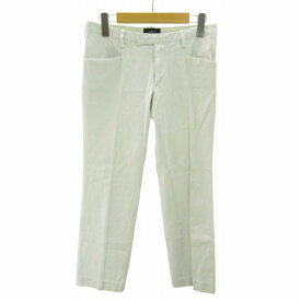 【中古】アーペーセー A.P.C. パンツ ラメ センタープリーツ ストレート 36 ライトグレー 0810 レディース 【ベクトル 古着】 250810