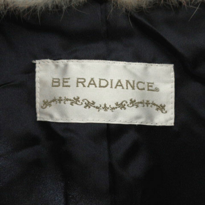 楽天市場】【中古】ビーラディエンス BE RADIANCE コート ファーカラー 