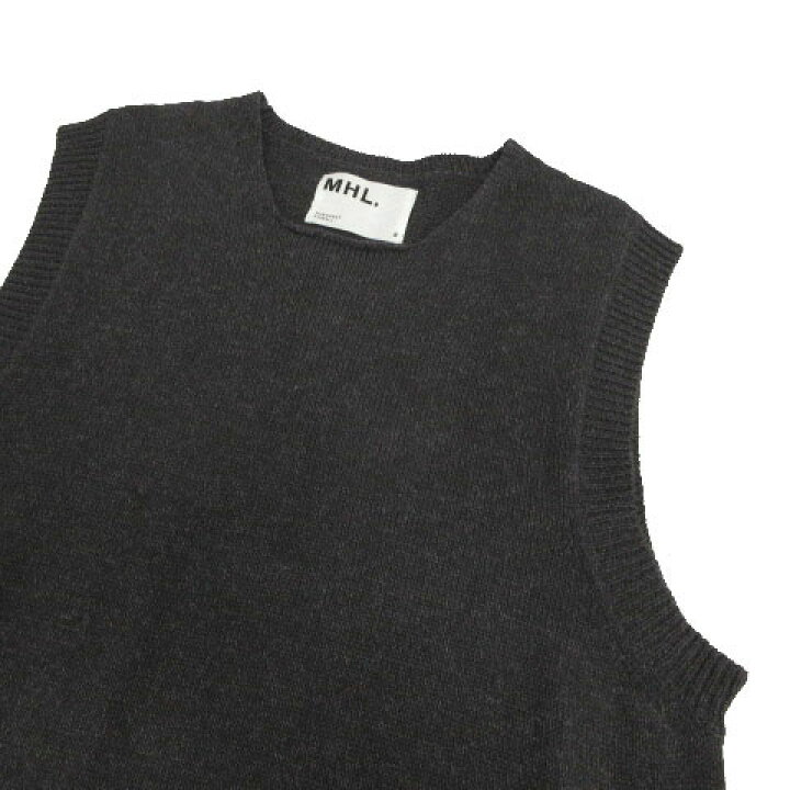 MHL. ウール ニットベスト マーガレットハウエル 楽天市場】【中古 