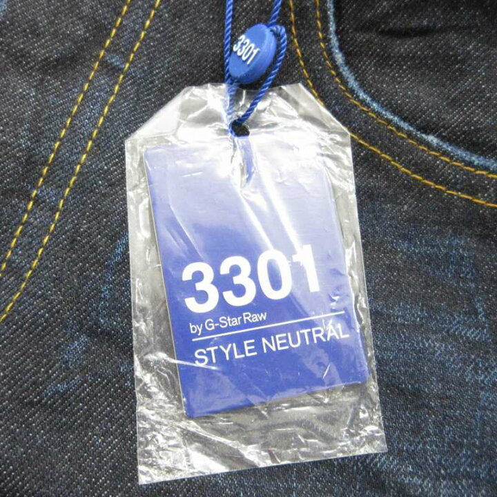 楽天市場】【中古】未使用品 ジースターロウ G-Star RAW タグ付き 3301 