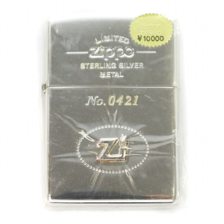 楽天市場】【中古】未使用品 ジッポー ZIPPO 銀張純銀メタル付き 特別 