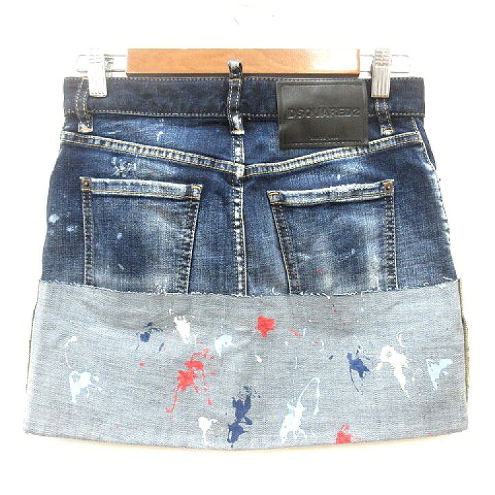 楽天市場】【中古】ディースクエアード DSQUARED2 タイトスカート ミニ  