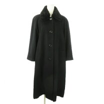 楽天市場】カシミア フォックスファー ロングコートの通販