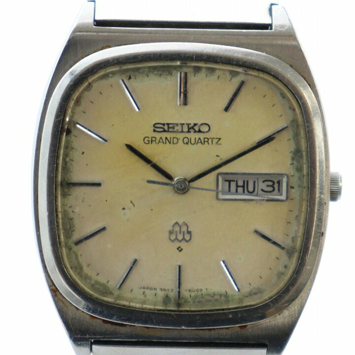 楽天市場】【中古】セイコー SEIKO GRAND QUARTZ グランドクォーツ 