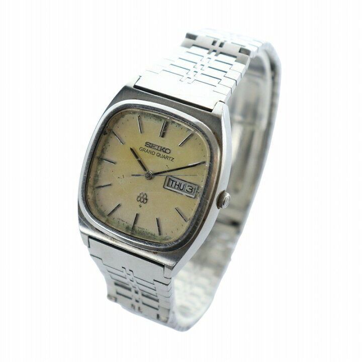 楽天市場】【中古】セイコー SEIKO GRAND QUARTZ グランドクォーツ 