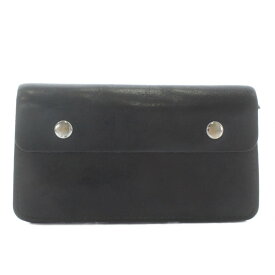 【中古】レッドウィング REDWING レザー トラッカー ウォレット 長財布 二つ折り ロゴ 黒 ブラック /XZ ■GY18 メンズ 【ベクトル 古着】 251218