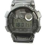 【中古】カシオ CASIO W-735H 腕時計 ウォッチ クォーツ デジタル カレンダー付き 黒 ブラック ■GY11 /M…